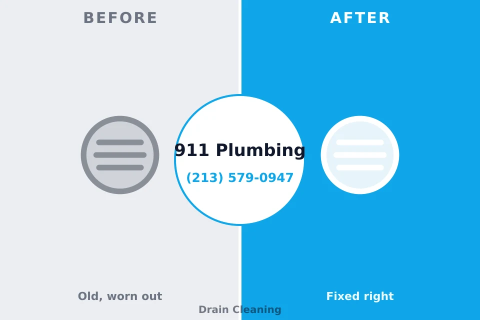 Before and after: plumbing company Sevierville, TN
